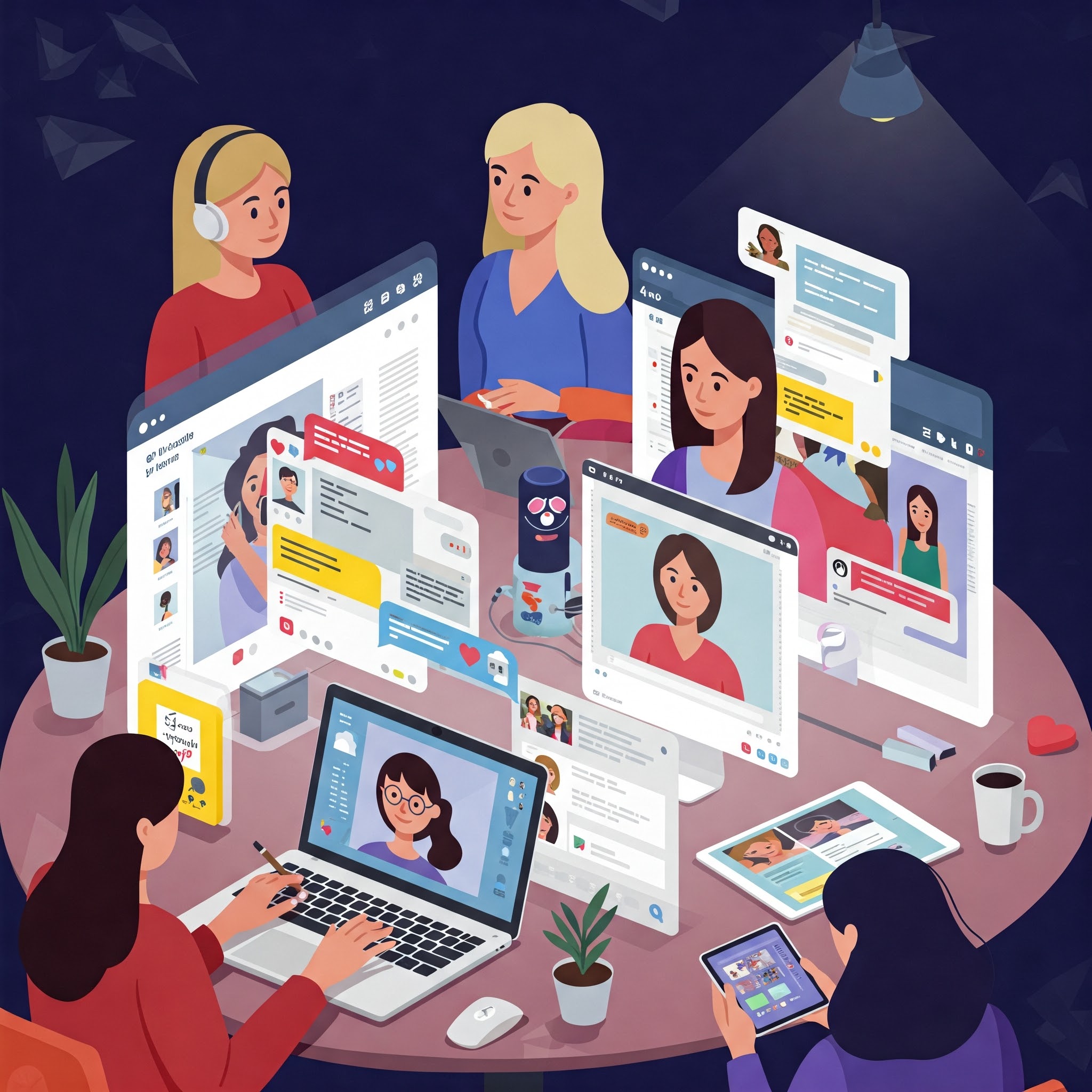 social media girls forum